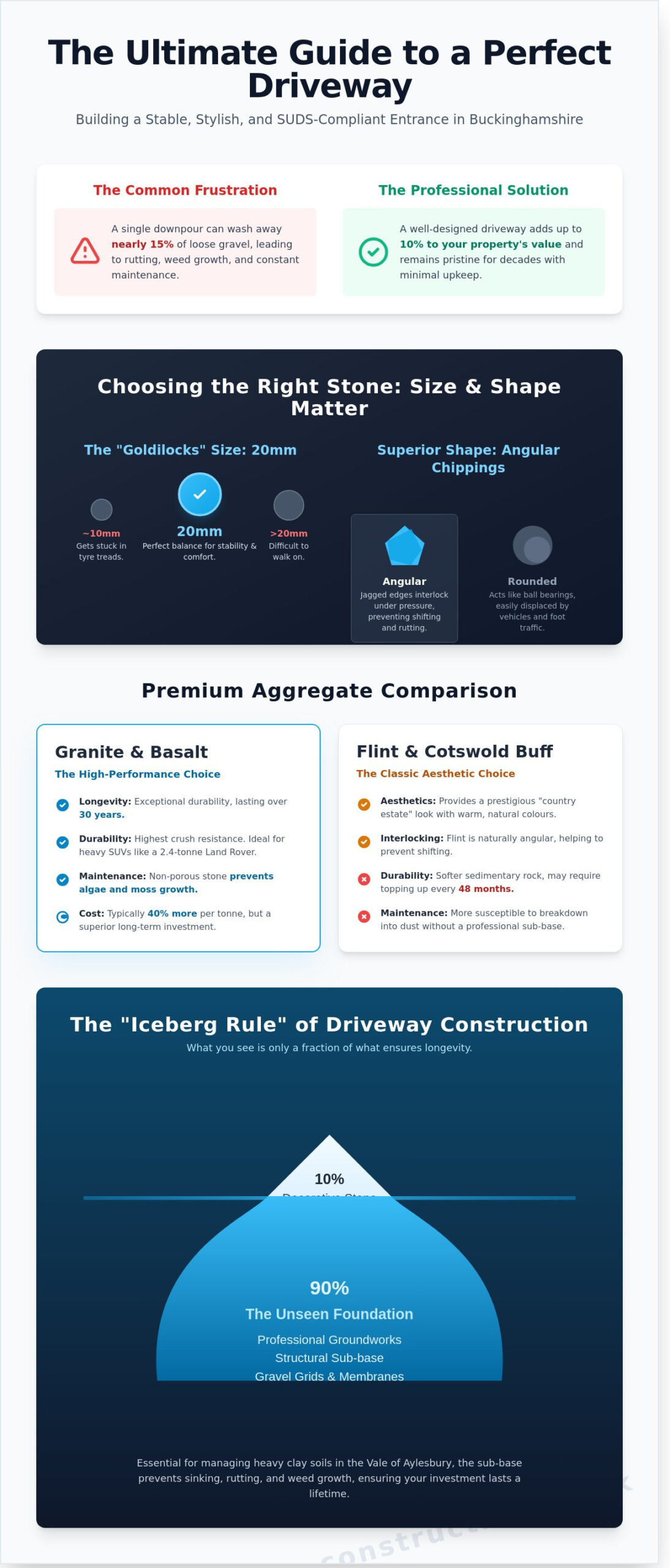 Drive Stone for Your Buckinghamshire Home: A Guide to Selection and Style