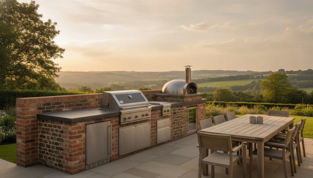 Luxury Outdoor Kitchen Builders in Ibstone: Bespoke Culinary Garden Spaces